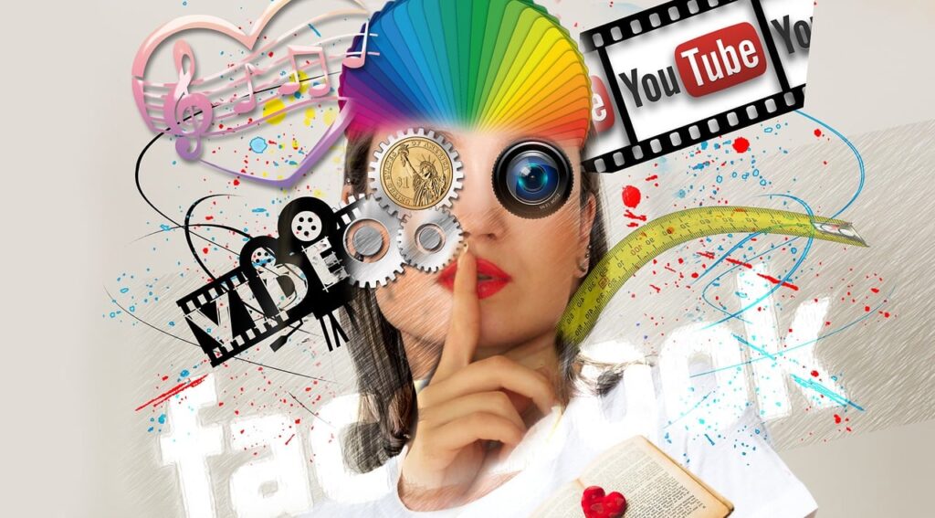 Tendencias Marketing Digital: Tips Clave para el 2024 2 social media, interaction, woman-1233873.jpg