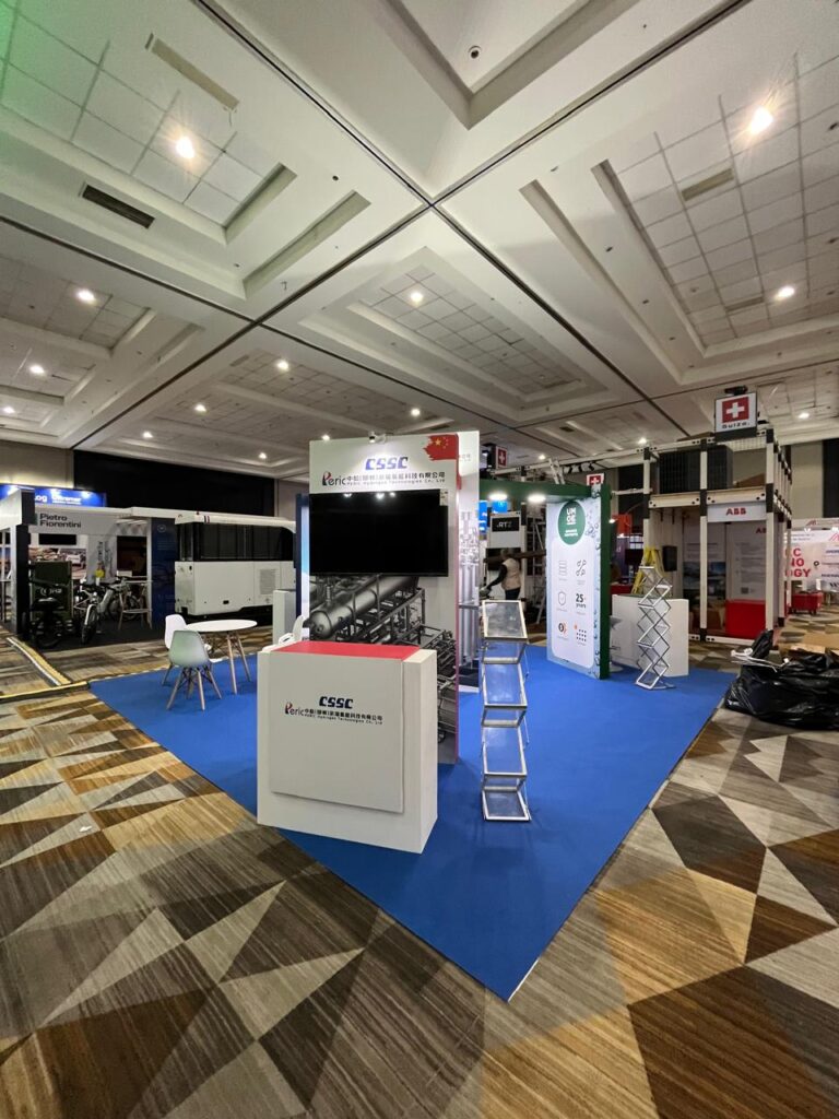 PressCom apoyó en la participación de uno de sus clientes en Hyvolution 2024 7 Stand de Peric